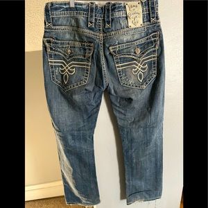 Mens Rock Revival Straight jeans “Derek Straight”
